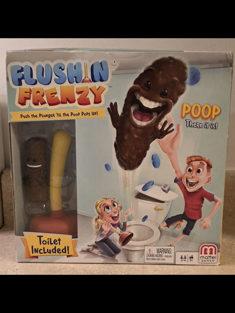 *New Open Box"
RARE Hard To Find, Discontinued Mattel Flushin' Frenzy game!